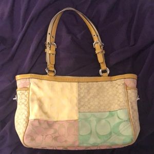 Coach patchwork bag